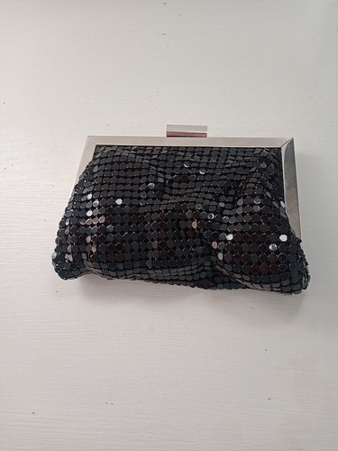 Gorgeous black sequin coin - black,