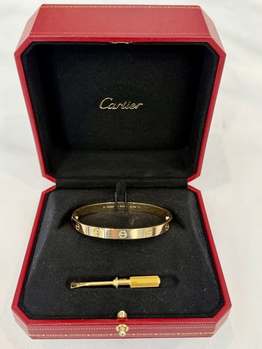 Cartier love bracelet size - bracelet,