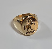 9ct Yellow Gold Signet Ring