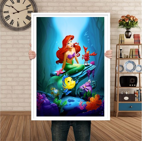 Little mermaid disney wall art - disney,