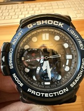 Casio G Shock Gulf master GN-1000B 5443 Tide Graph Altimeter Moon Phase Compass