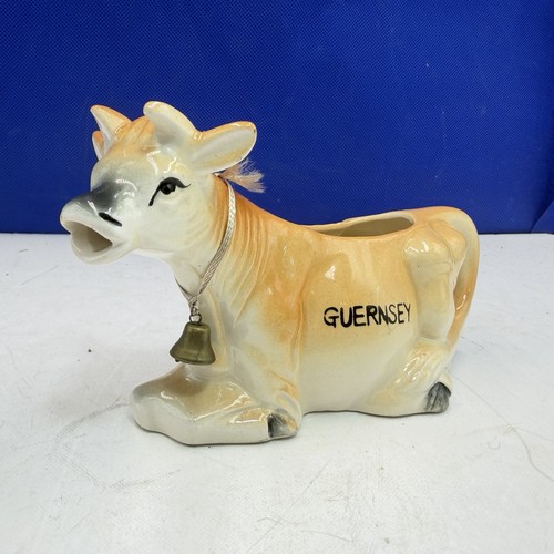 Ceramic cow creamer jug - cow,