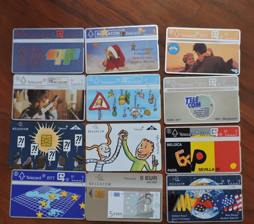 Used phonecards from - 12,