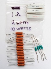 Vintage Capacitors 1 ohms 2 &