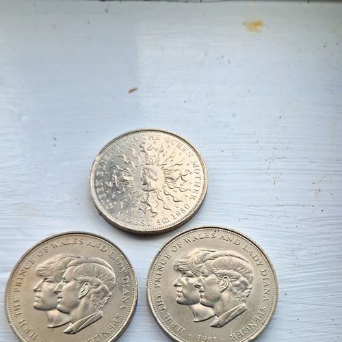 British commemorative crown - commemorative,