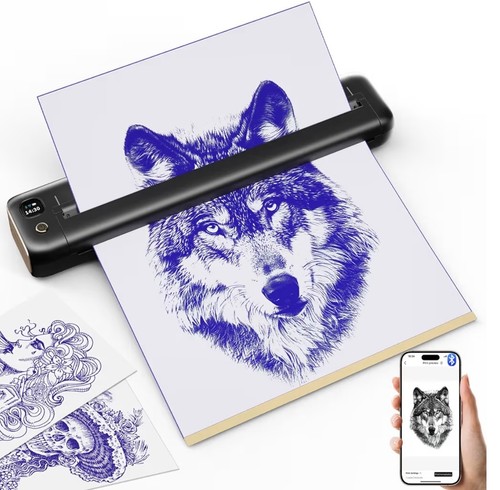 Portable thermal tattoo - portable,
