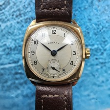 Vintage 9k Solid Gold Rotary