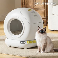 Self-Cleaning Litter Box for