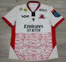 Emirates Lions Rugby Home Shirt 2022/2023 Macron Medium Jersey Top South Africa