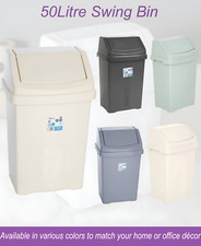 Plastic Swing Bin 50L 50 Litre