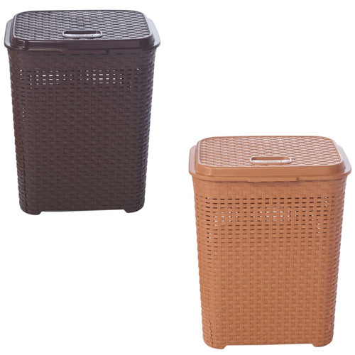 45l plastic storage basket - plastic,