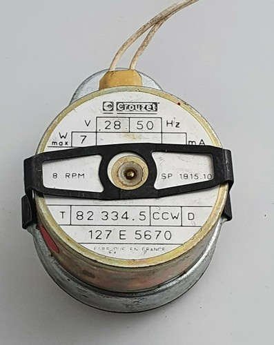 Crouzet 28v 8rpm - 8rpm, geared