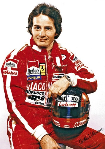 Gilles villeneuve publicity - villeneuve,