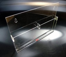 Wall Mounted Brochure / Leaflet Holder / Job Card Rack 2 x A4 Pockets