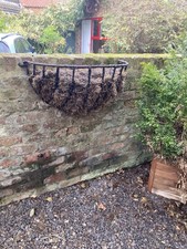 Wall Flower Basket Or Old Hay
