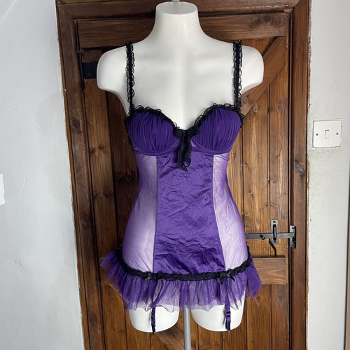 Senza purple black lace - la,
