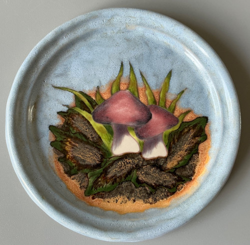 Cobridge stoneware mushroom - stoneware,