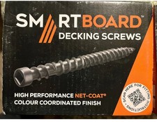Smartboard Composite Decking Screws Box 150 Left From 200 Slate Grey Colour