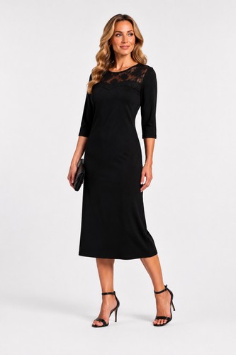 Black lace fine - black,