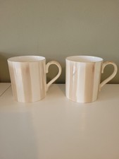 Set of 2 Small Mugs White