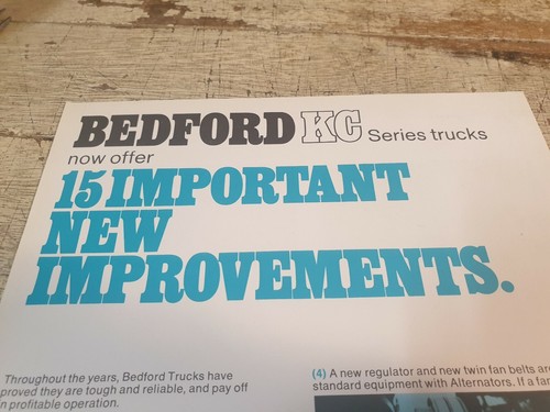 Sept 1969 bedford truck - 1969,