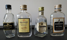 4 Vintage Miniature Empty