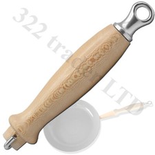 For Le Creuset Replacement Wooden Frying Pan Handle + Hanger + Inner Rod