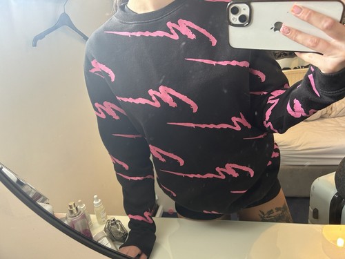 Pink boohoo man - man, jumper
