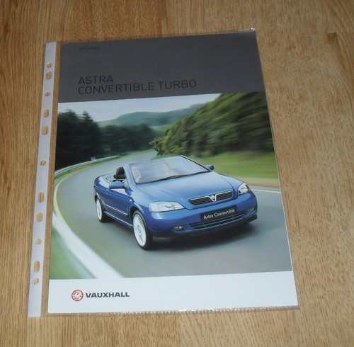 Vauxhall astra convertible - astra, g