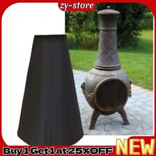 Large Black Heavy Duty Chiminea Cover Waterproof Chimnea Chimenea Protector