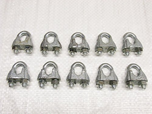 Wire rope grip - wire, clamps