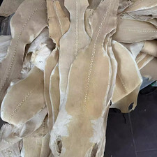 1PCS Unpolished Stingray Shagreen Fish Hide Skin Leather DIY Pelt Various Colors