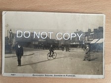 Cavendish Square, Barrow In Furness, Cumbria.     Sankeys RPPC.