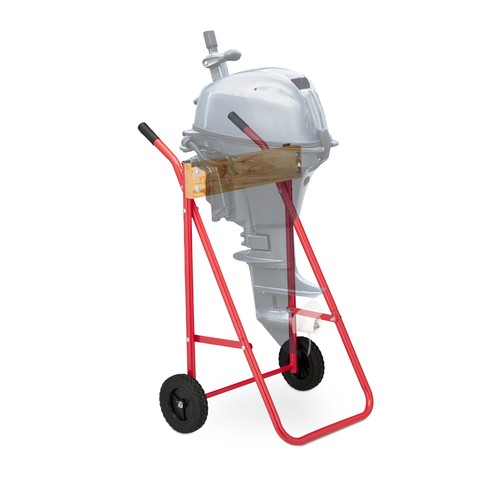 Outboard motor stand - , portable