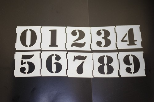 Durable number letter - number, &