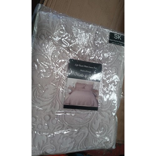 Embossed bedspread super king - bedspread,