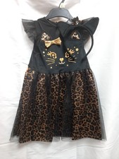 Halloween Cat Dress With Ear