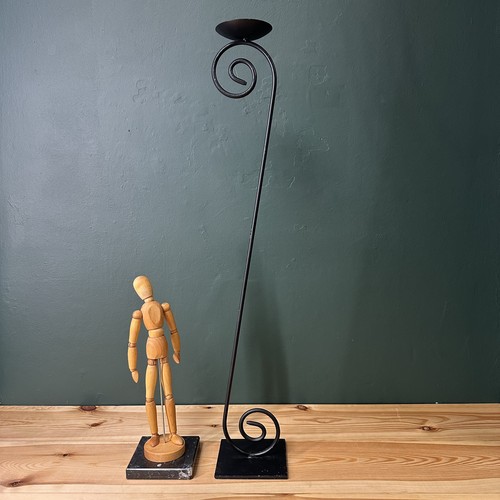 Large wrought iron spiral - iron,