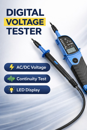Two pole voltage tester - pole,