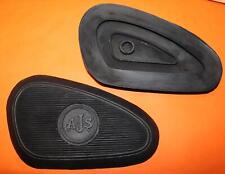 PAIR AJS LOGO PETROL TANK KNEE