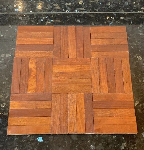 Vintage hardwood parquet - vintage,