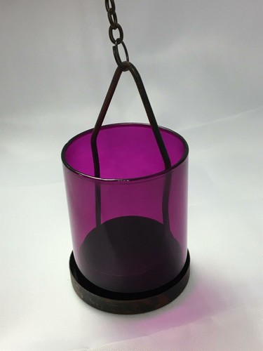 Single rustic tea light holder - rustic,