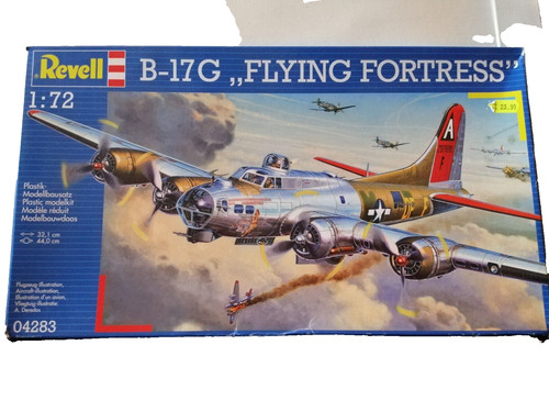 Revell 17g flying fortress - b-17g,