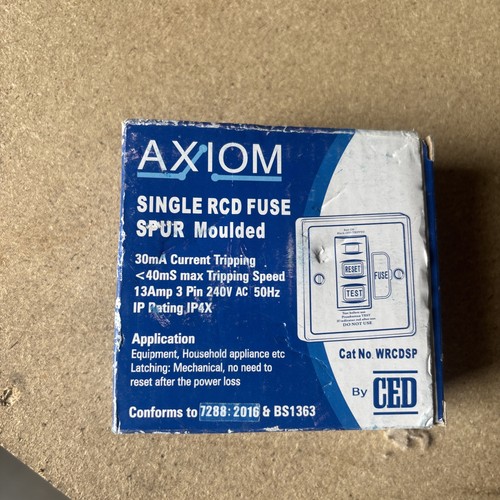 Axiom rcd fuse spur 30ma - axiom,