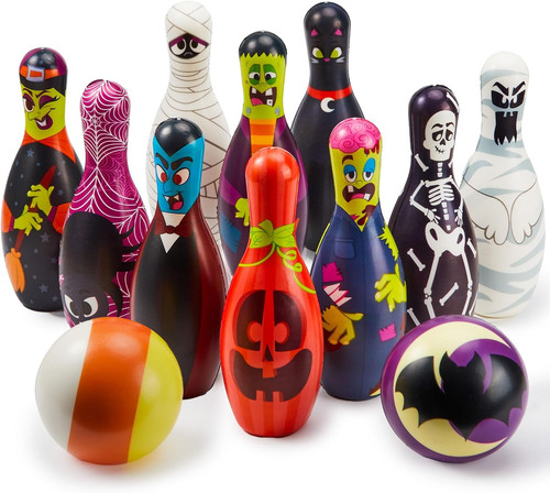 Halloween foam bowling set - foam,