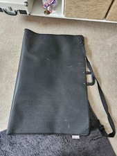 A1 Size Black Art Portfolio Case Art Portfolio Bag With Long Strap