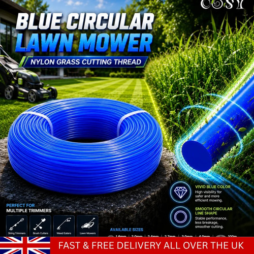 100m nylon strimmer line - nylon,