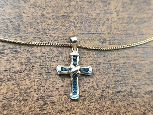 9ct hallmarked sapphire - hallmarked, &