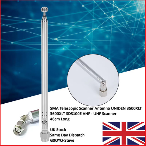 Sma telescopic scanner antenna - sma,