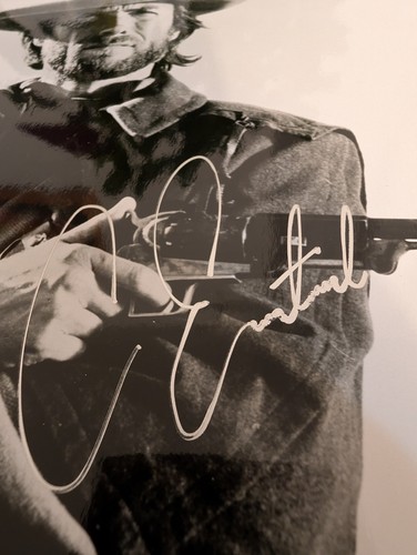 Clint eastwood hand - hand, signed